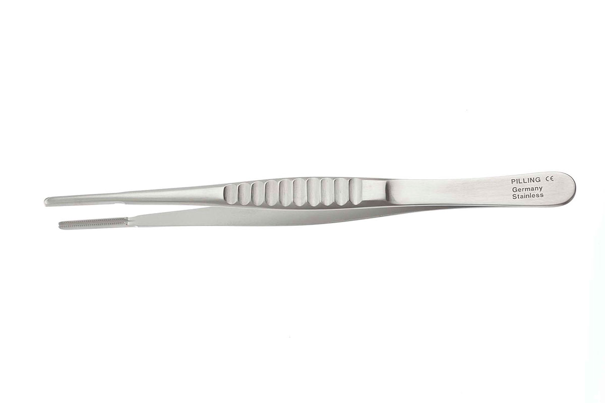 Instrumental Pinza Debakey Torax Recta 16cm 3mm Pilling Propato Hnos Saic